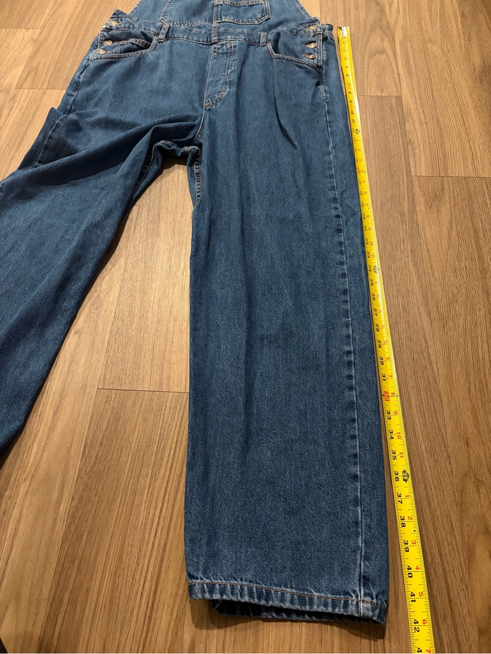 We the Free Ziggy Cotton Denim Overalls in XL - Picture 14 of 14